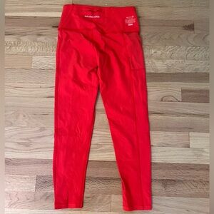 Titika active red leggings